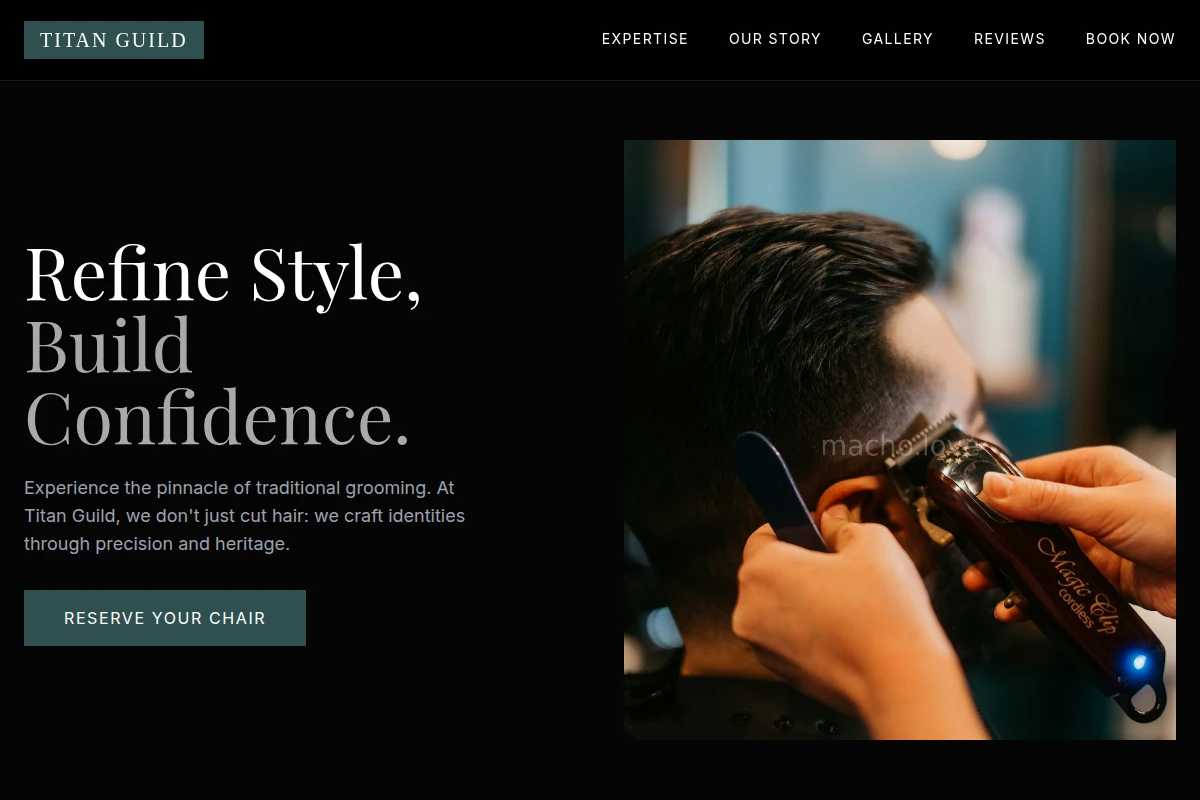 Bold Barber Shave